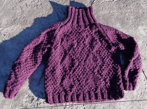 Barista by Martin Storey knit in Rowan Big Wool by Deborah Cooke