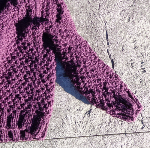 Barista by Martin Storey knit in Rowan Big Wool by Deborah Cooke