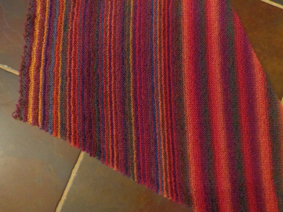 Cameo by Paulina Popiolek knit in Lang Yarns Mille Colori by Deborah Cooke