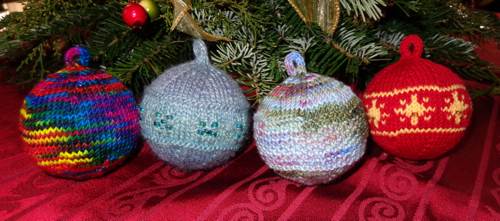 Balls Up ! by General Hogbuffer knit by Deborah Cooke