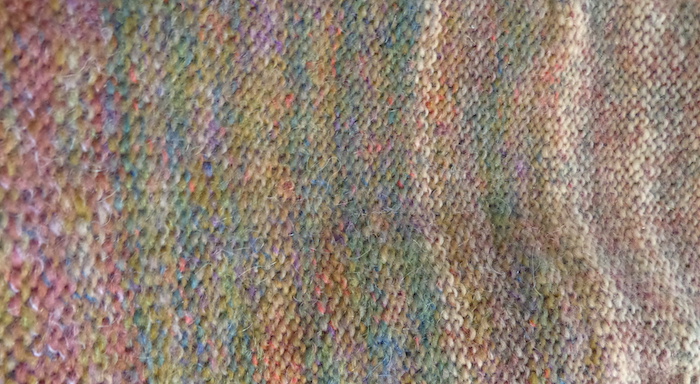 Comfort Fade Cardi by Andrea Mowry knit in Rowan Colourspun by Deborah Cooke