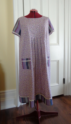 Smock E from Stylish Dress Book sew in cotton by Deborah Cooke