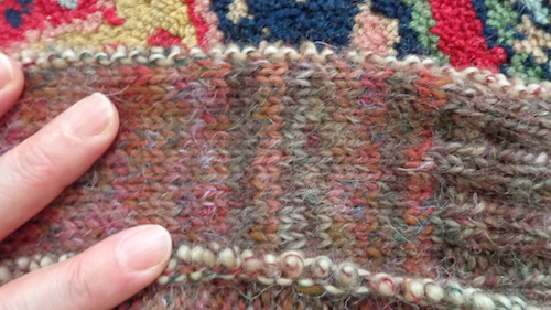 Comfort Fade Cardi by Andrea Mowry knit in Rowan Colourspun by Deborah Cooke