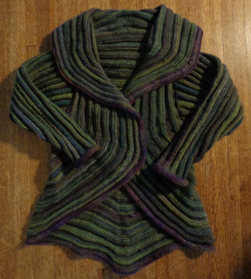  Tangerine Rose by Sandra McIver knit in Berroco Jasper by Deborah Cooke