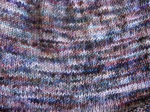 Juicy Gloss by Asja Janeczek knit in Koigu KPPPM by Deborah Cooke