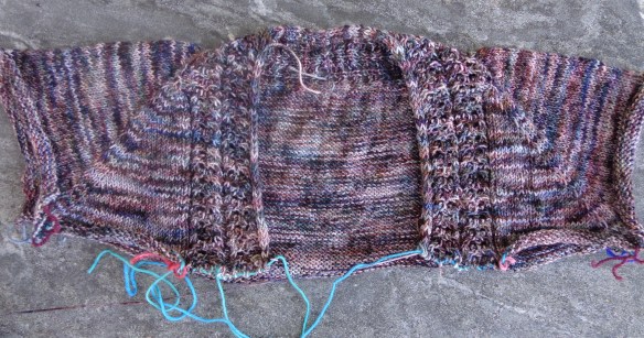 Juicy Gloss by Asja Janeczek knit in Koigu KPPPM by Deborah Cooke