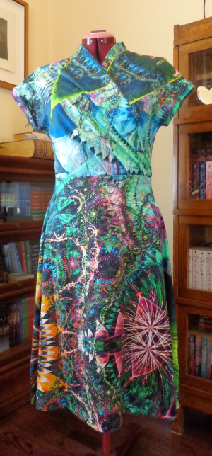 Mirri dress from Wardrobe by Me knit by Deborah Cooke