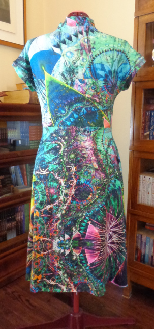 Mirri dress from Wardrobe by Me knit by Deborah Cooke