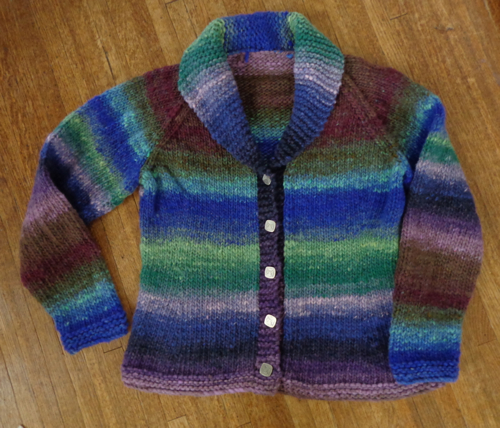  Nevis by Kim Hargreaves knit in Noro Hitsuji by Deborah Cooke