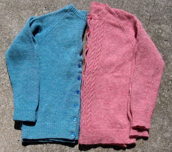 vintage sweaters bought by Deborah Cooke