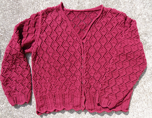  Iris by Sarah Hatton knit in  Nashua Handknits Creative Focus Cotton DK by Deborah Cooke