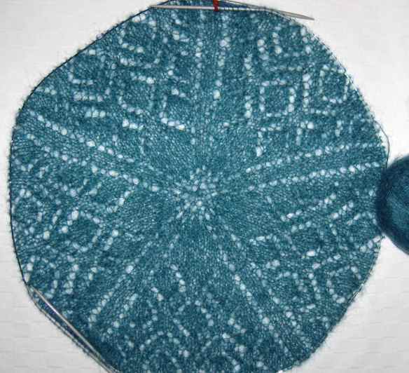 Lace Jacket by Brooke Nico knit in Rowan Kidsilk Haze by Deborah Cooke