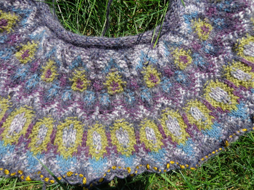 Bohus inspired pullover knit by Deborah Cooke