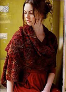 Starling Wrap in Rowan Fine Art