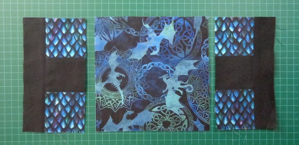 Dragon quilt sewn by Deborah Cooke