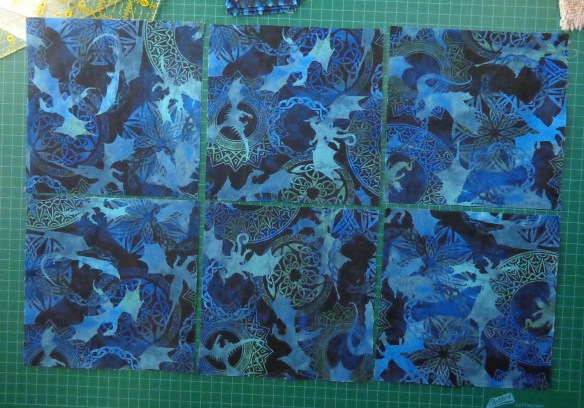 Dragon quilt sewn by Deborah Cooke