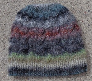First Snow in Noro Kochoran knit by Deborah Cooke