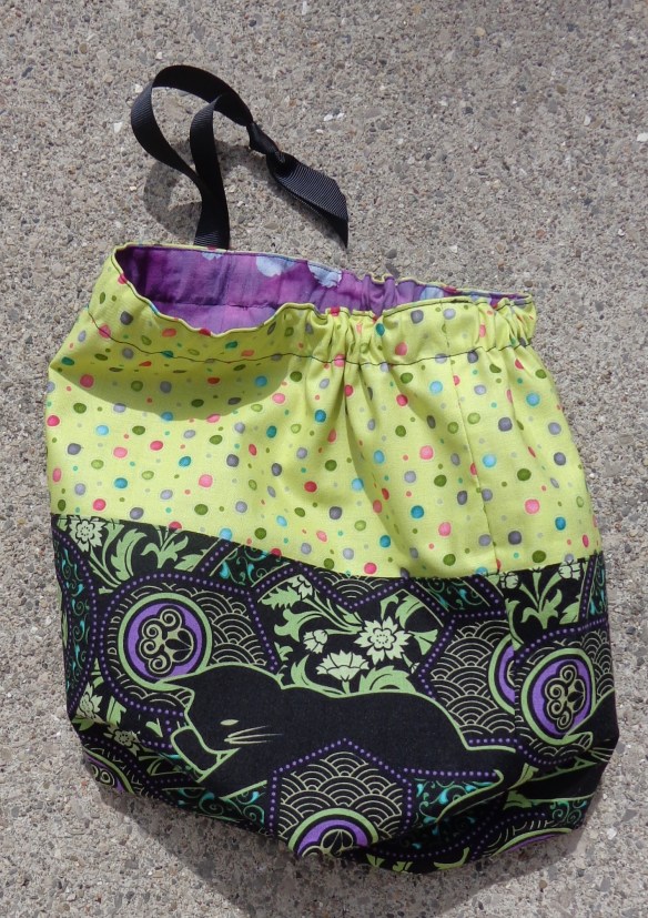 Project bag sewn by Deborah Cooke