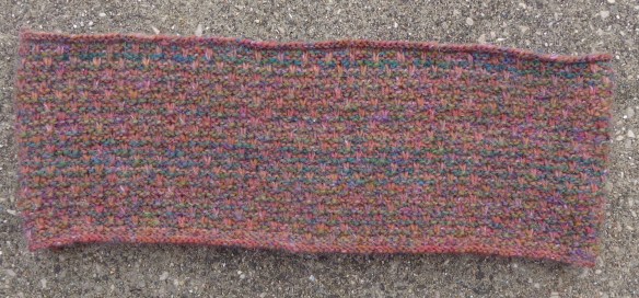 Cupido Cowl knit in Rowan Colourspun by Deborah Cooke
