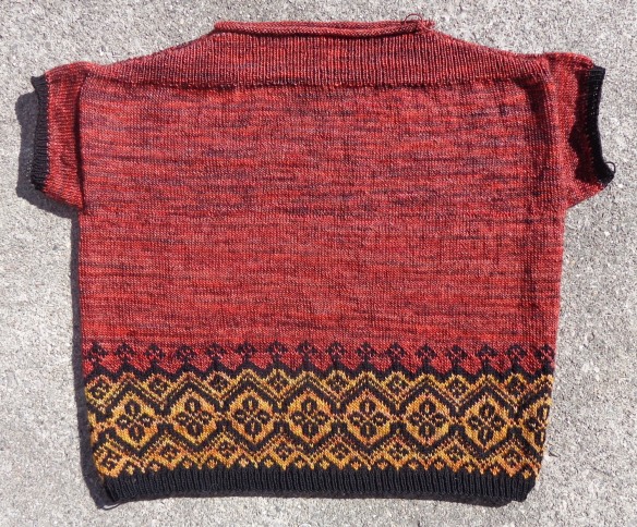 Navelli knit by Deborah Cooke in MadTosh Merino Light