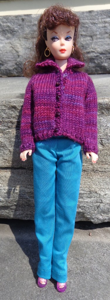 Timely Twinset by Nicky Epstein knit in MadTosh Twist Light by Deborah Cooke