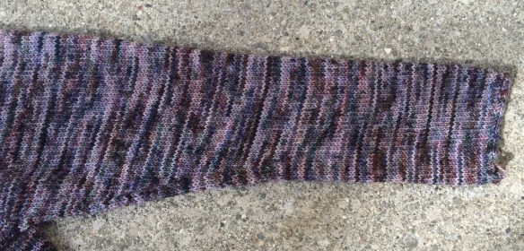 Juicy Gloss Cardigan knit in Koigu KPPPM by Deborah Cooke