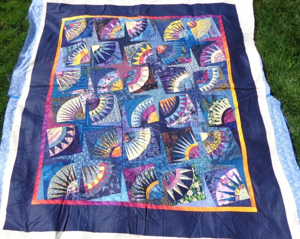 New York Beauty quilt pieced by Deborah Cooke