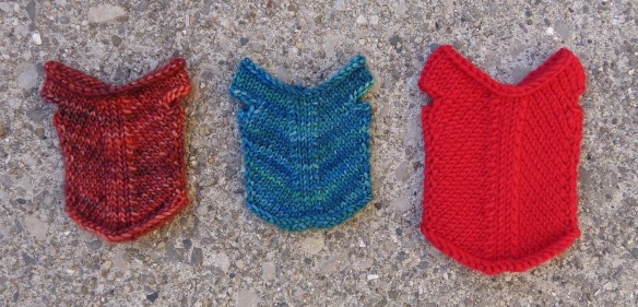 Knit Top 174 from Sticka til Barbie website, knit by Deborah Cooke