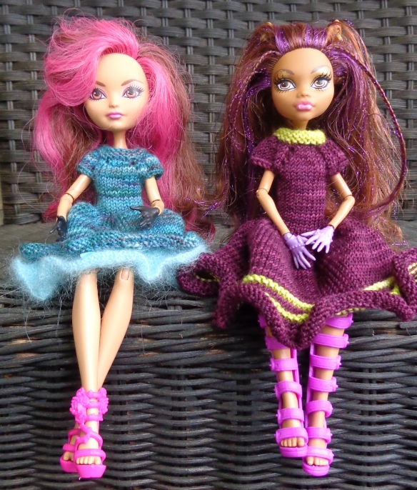 Yet Another Monster High Dress knit by Deborah Cooke