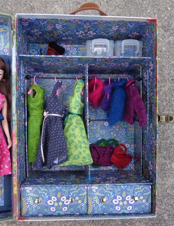 DIY Wardrobe for Barbie made by Deborah Cooke