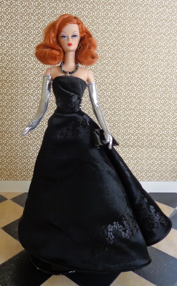 Soiree and cape designed by Kate Mitsubachi and sewn by Deborah Cooke