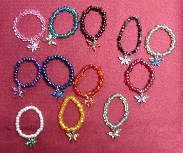 necklaces for Barbie, made by Deborah Cooke