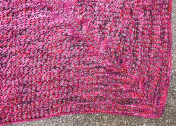 Charlotte's Web knit in Koigu KPPPM by Deborah Cooke