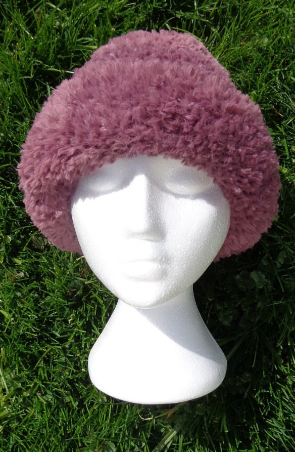 Sophie Bucket Hat knit in Spindles Buttersoft by Deborah Cooke