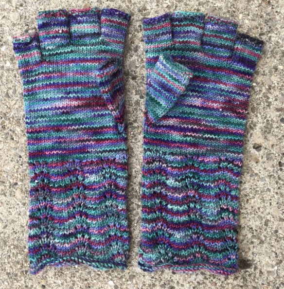 Fairy Fingers knit by Deborah Cooke in Koigu KPPPM
