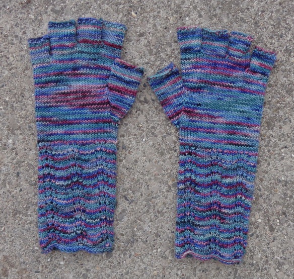 Fairy Fingers knit by Deborah Cooke in Koigu KPPPM