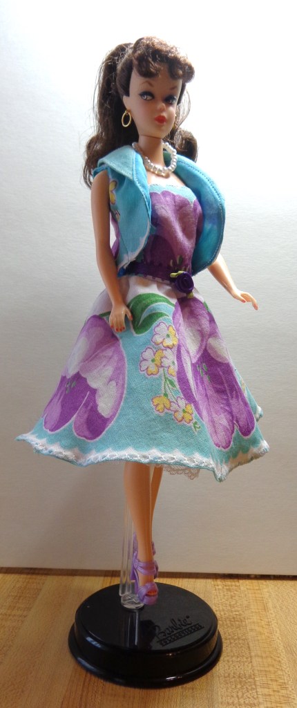 Hankie Couture inspired dress etc for Barbie, made by Deborah Cooke