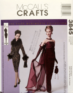 McCalls Craft 3845 sewing pattern for Tyler Wentworth