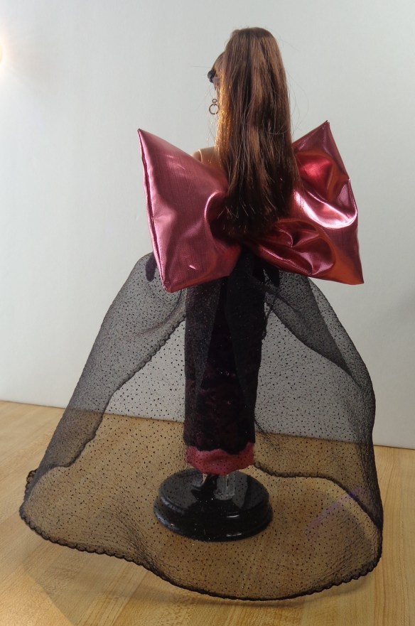 Balenciaga inspired dress for Barbie Advance 4790