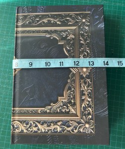 measure for a book jacket