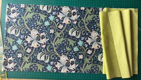 sewing a book jacket 1