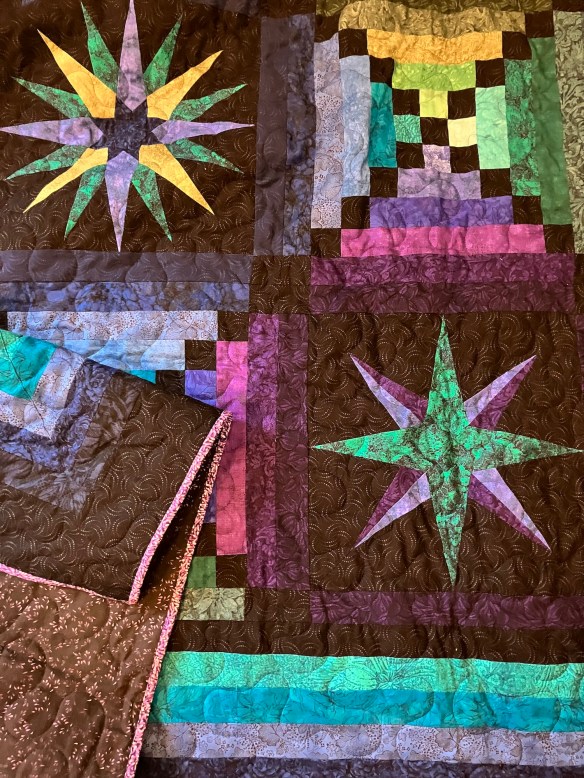 Moonglow quilt made by Deborah Cooke