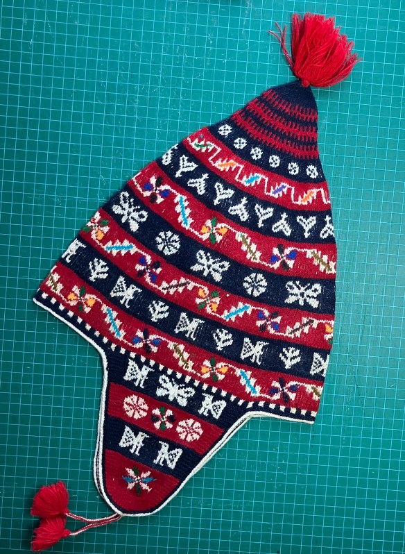 South American chullo hat